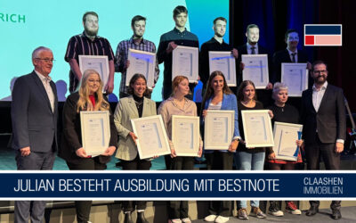 AUSBILDUNG MIT AUSZEICHNUNG